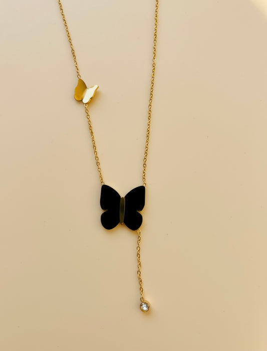 Butterfly Gold Necklace
