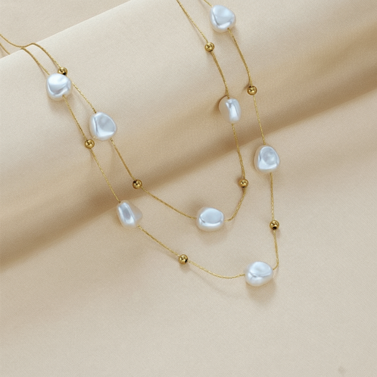 Aurora Pearl Strand Necklace