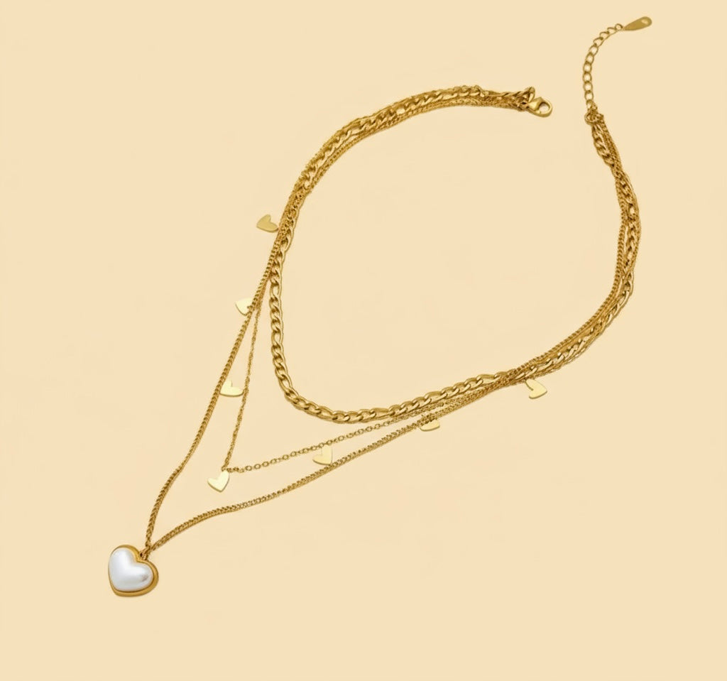 Eternal Heart Layers Necklace