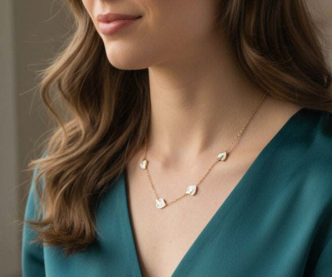 Eterna Heartline Necklace