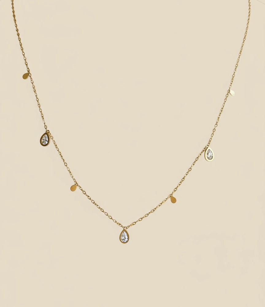 Teardrop Pendant Necklace