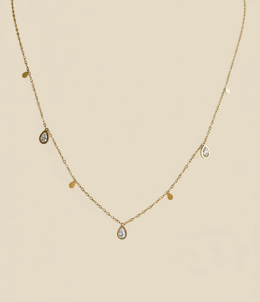 Teardrop Pendant Necklace