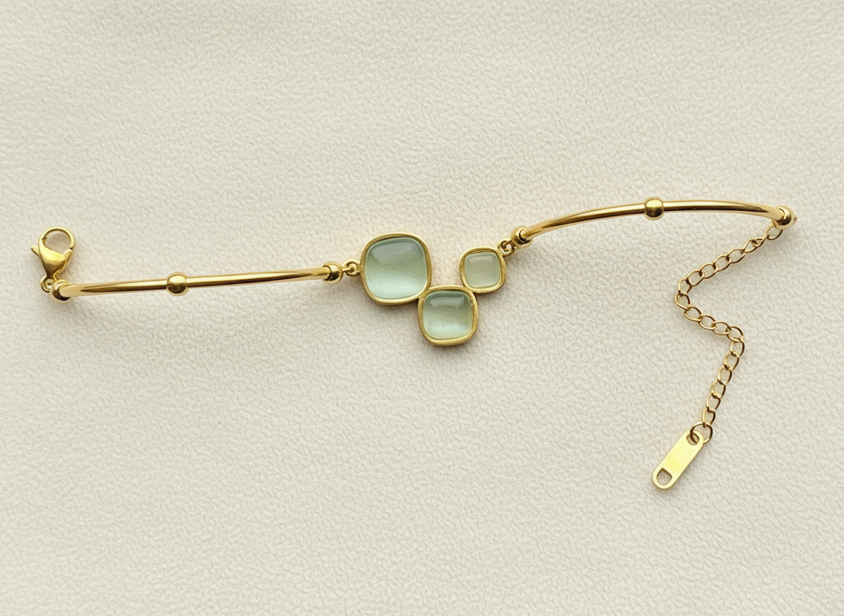 Triple Square Bracelet