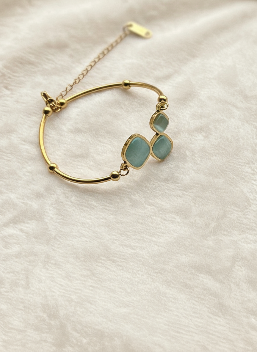 Triple Square Bracelet