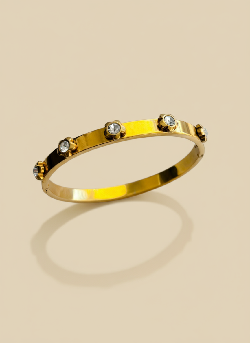 Bloom Crystal Bangle