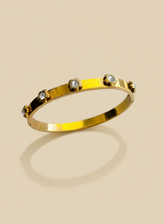 Bloom Crystal Bangle