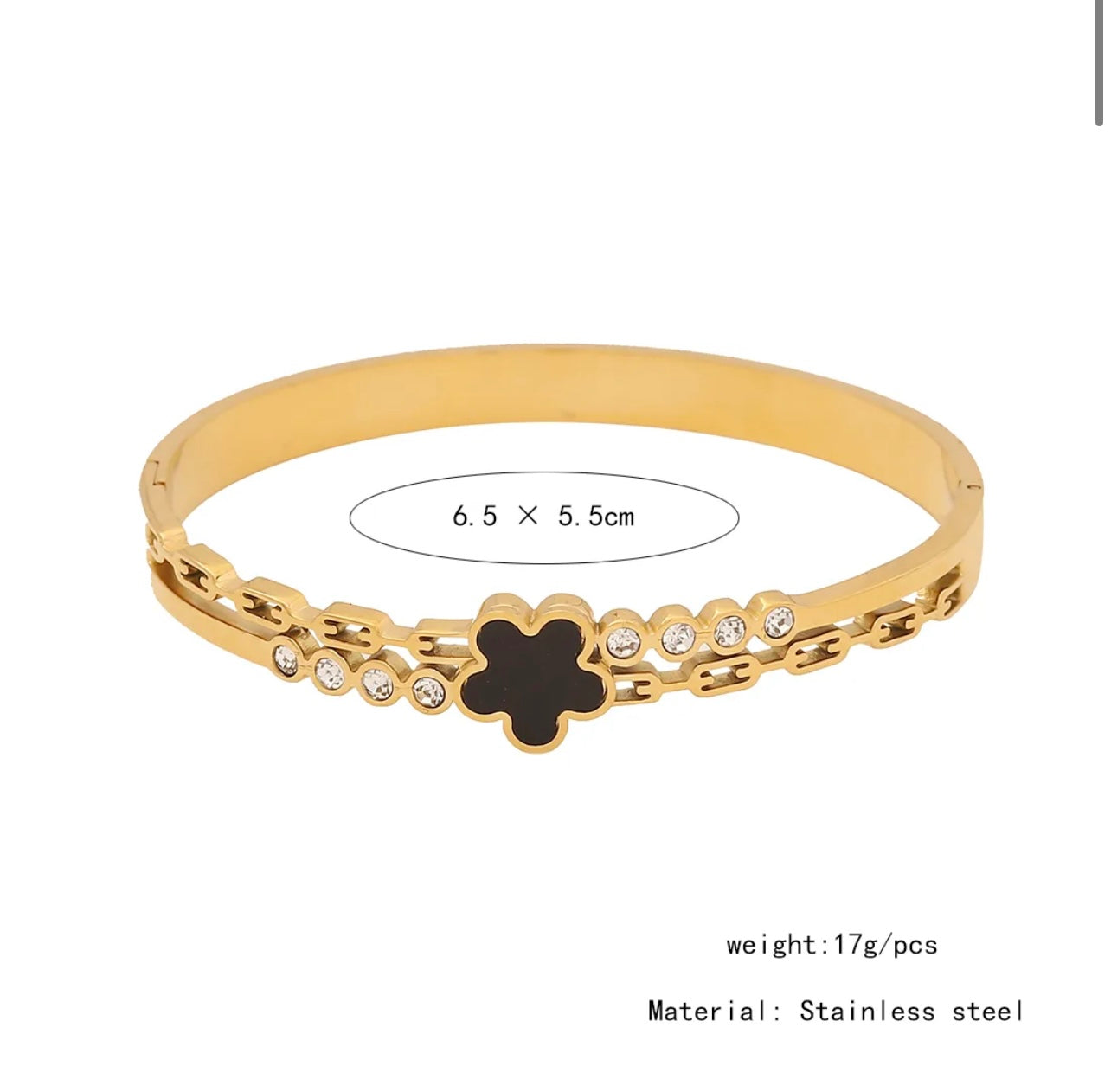 Chain of Bloom Bangle