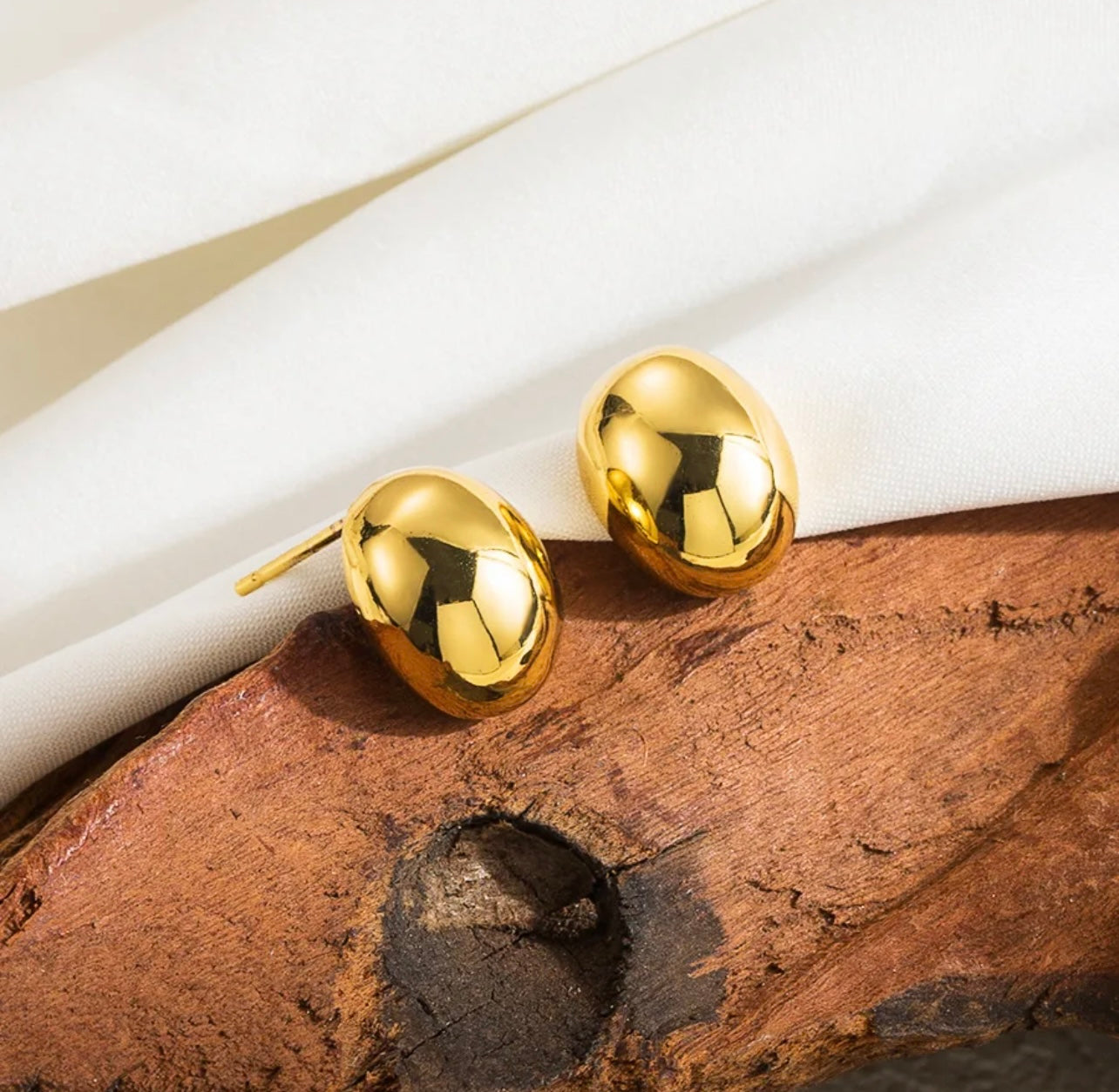 Dome Stud Earrings