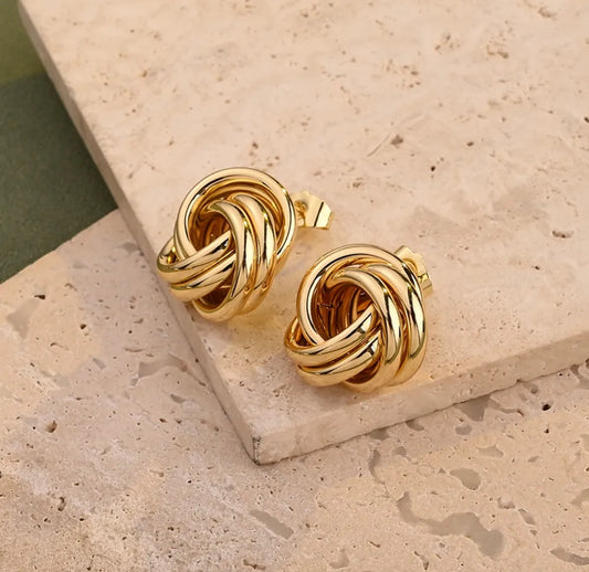 Knot Stud Earrings