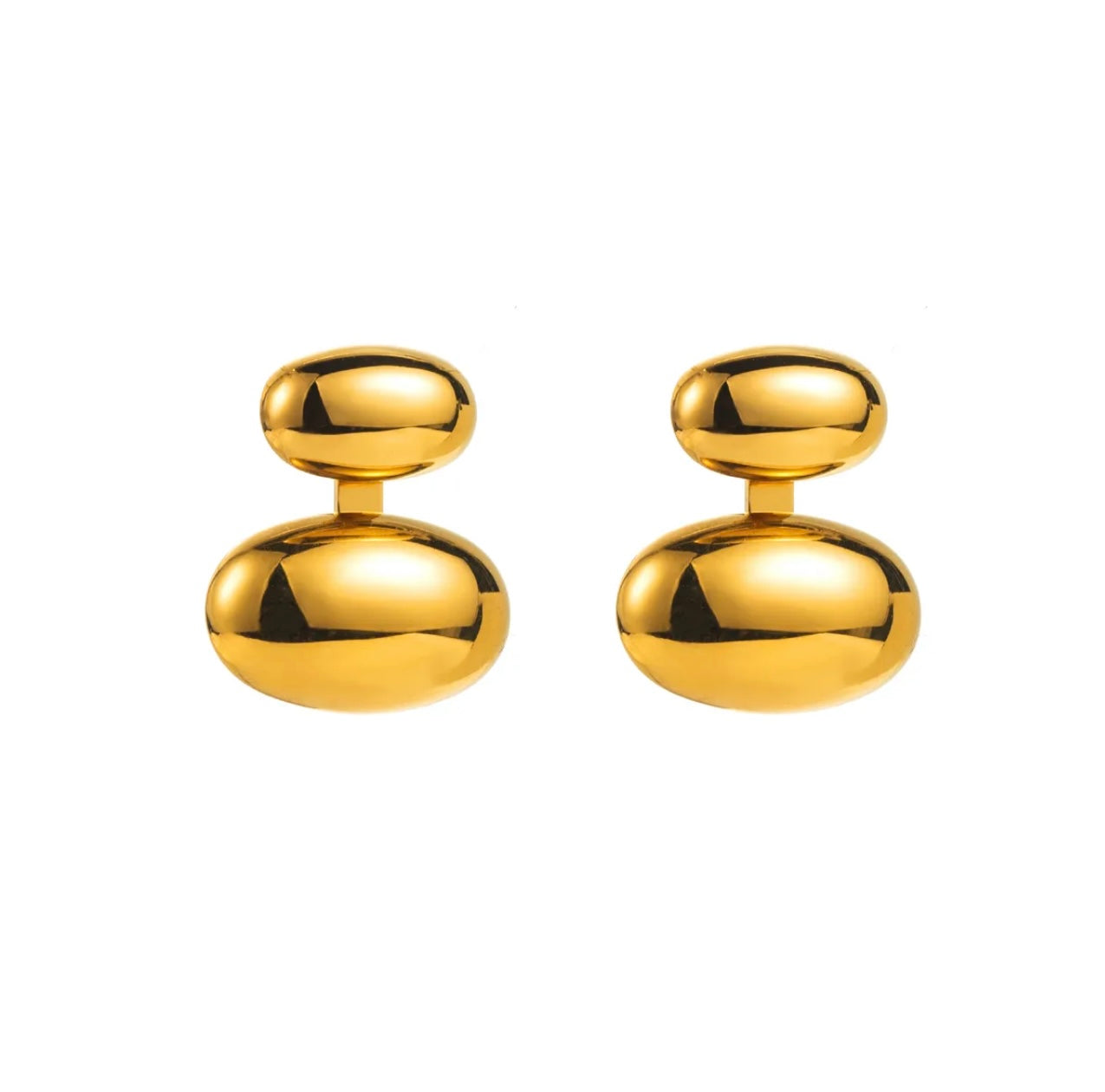 Luna Bold Dome Earrings