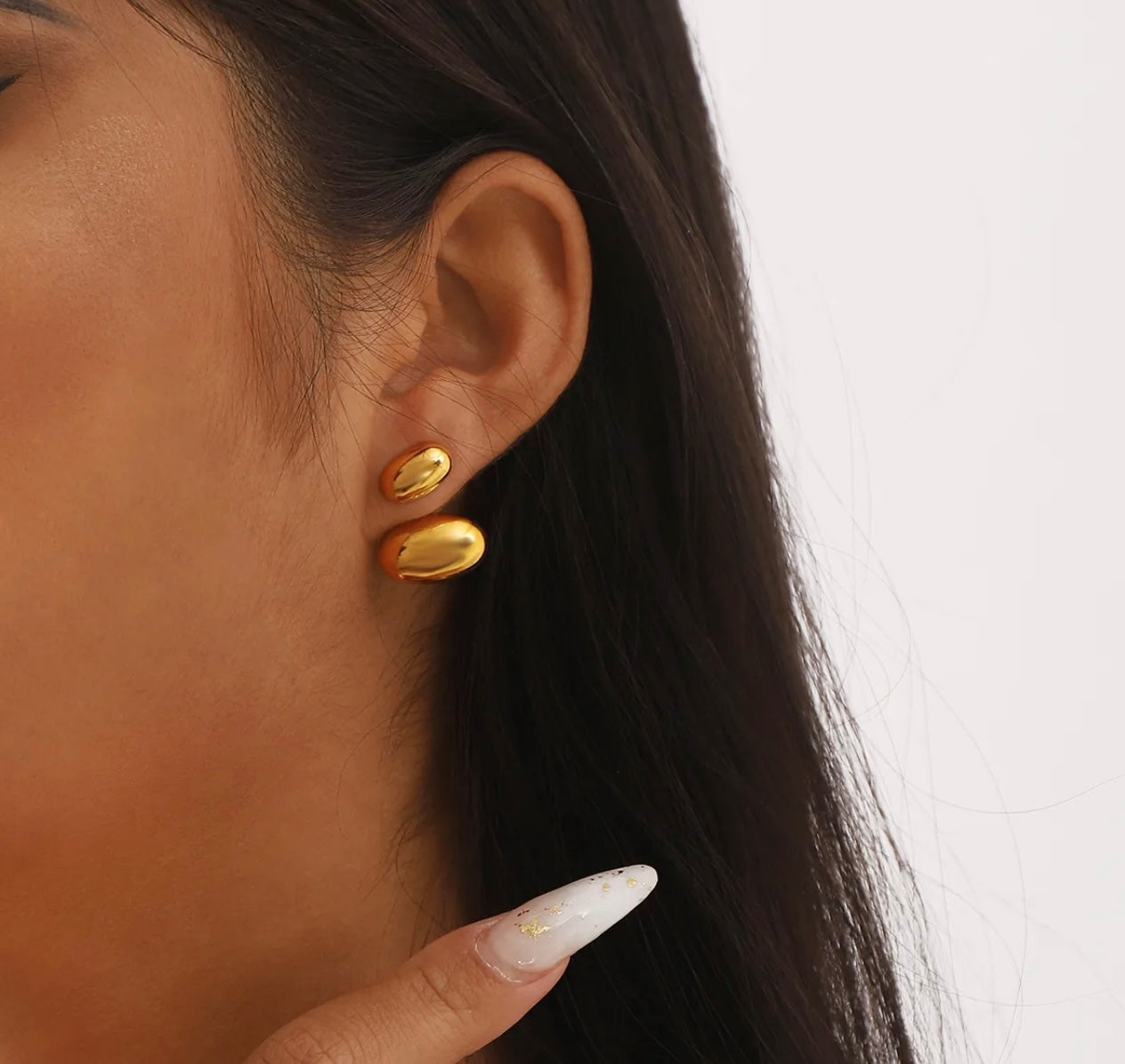 Luna Bold Dome Earrings