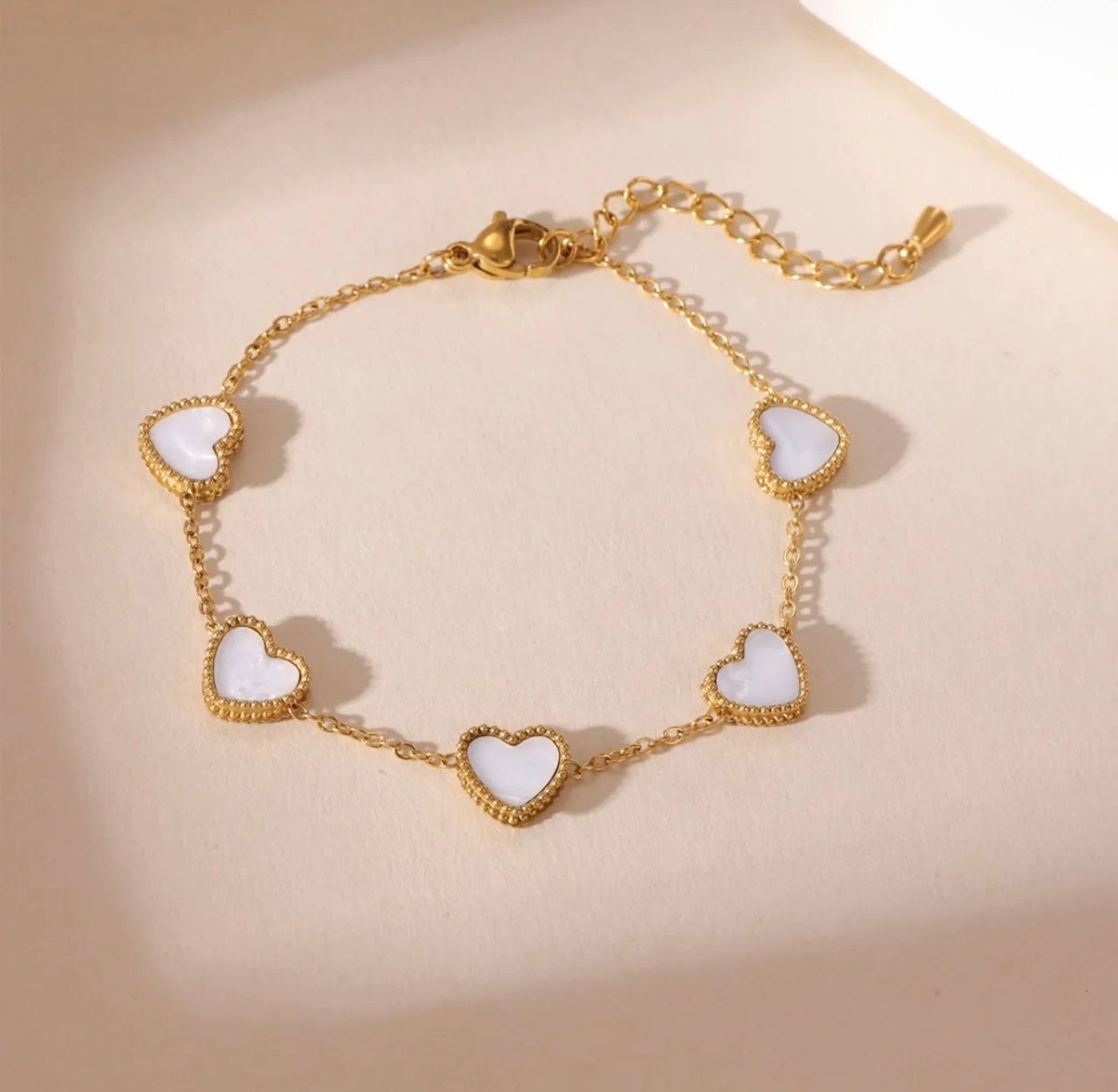 Dual Side Heart Bracelet