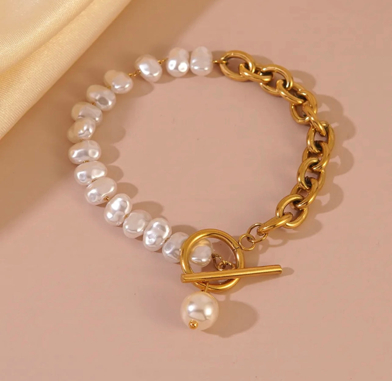Pearl Drop Bracelet