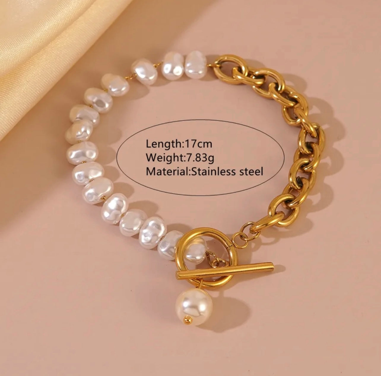 Pearl Drop Bracelet