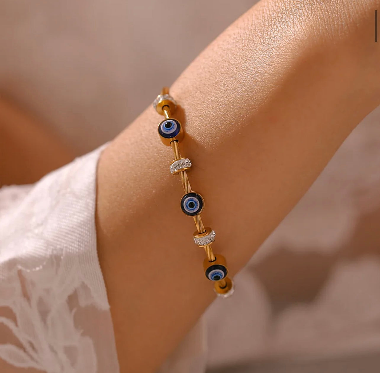 Evil Eye Charm Bracelet