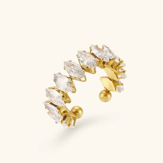 Molten Pear Bypass Ring