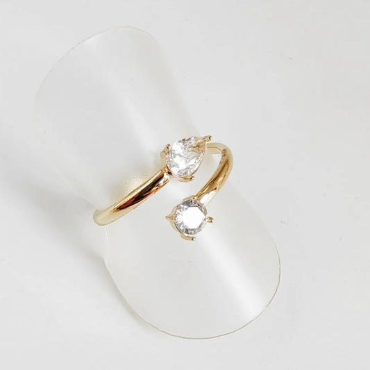 Ethereal Duo Adjustable Wrap Ring